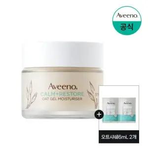 [아비노] 오트 젤 수분크림 50ml+(증)오트 샤쉐 6ml 2개