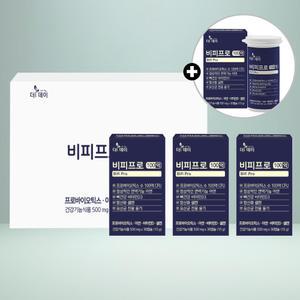 비피프로 100억 유산균 30캡슐 x 3개 + 30캡슐 더/ 프리미엄 프로바이오틱스 온가족 장건강
