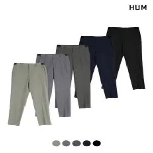 [HUM][HUM]남) 반밴딩 슬림핏 슬랙스 팬츠(FHNMCPS110P)