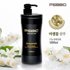 정품 PSBIO 미생물 샴푸 1000ml 탈모증상완화 지루성 비듬각질 올케어