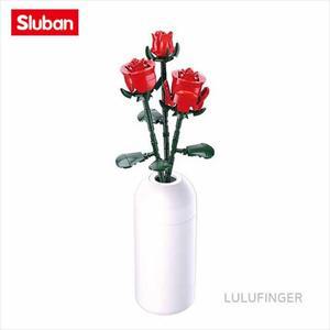 [룰루핑거] 슬루반 B1101-04 빨간 장미 2U-01-204