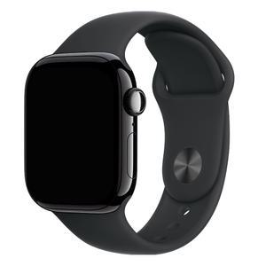 애플 워치 10 GPS 42mm 제트블랙 알루미늄 블랙 스포츠 밴드 (S/M) MWWE3KH/A S_B