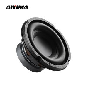 AIYIMA 1Pcs 6.5 인치 40W 서브 우퍼 스피커 4 옴 사운드 오디오 스피커베이스 Hifi 음악 홈 시어터 Louder