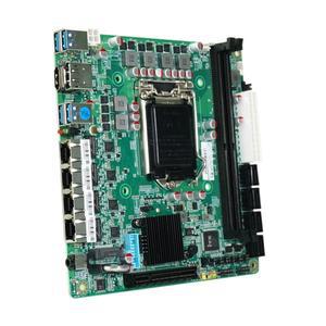 C236 LGA1151 NAS 마더보드 8 SATA 3.0 4I226 2.5G M.2 NVME 2DDR4 PCIE 8X 보드(9번째 Celeron/Pentium Co
