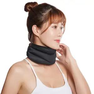 메쉬 에어 목보호대 3단 목지지대 목고정 장시간운전 독서 화물연대 목고정 목깁스 올바른수면자세 트럭기사