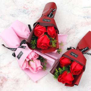 미니 장미꽃다발 비누꽃 로즈데이