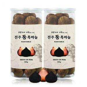 진주 통 흑마늘 500g 히말라야 티벳 발효 통흑마늘 영양간식 선물세트 명절 추석 설 어버이날 부모님 선물