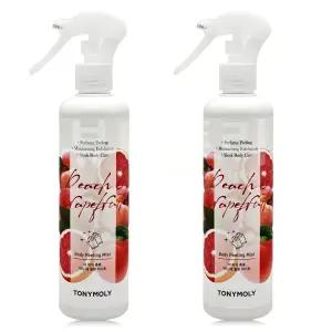 토니모리 더 피치 촉촉 바디 때 필링 미스트 300ml + 300ml