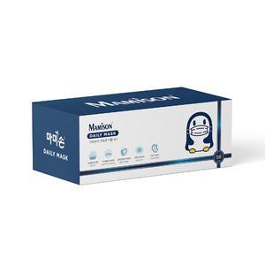 마미손 화이트 마스크 50매 x 4개 일회용 부직포 성인용