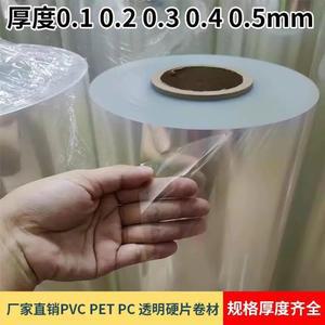 플라스틱판 얇은 아크릴판 pvc 필름 필름롤재 재단 투명 롤재