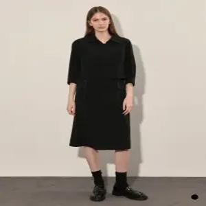 [올리비아로렌] 레이어드 스티치 원피스VOCOA4F7341