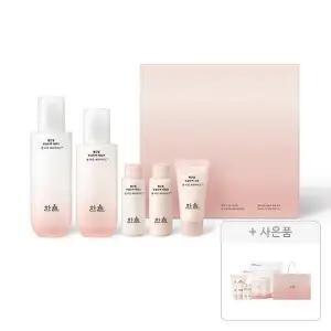 한율 빨간쌀 보습탄력 2종세트 증정(보습탄력 3종 키트, 2개+에센스 스킨 18ml, 2개+크림 15ml, 2개+쇼핑백, 1개)