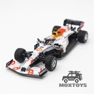 MINI GT 1:64 2021 F1 RB 레이싱 터키 화이트 # 33 맥스 / S.페레즈 모델 자동차