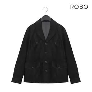 로보 24FW 이태리 스웨이드 남성 헌팅 자켓