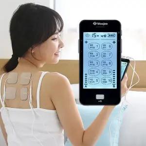 [셀러허브]우주 저주파 마사지기 WT-2204 충전식 터치스크린 어깨 허리 등 종아리 목 D (S36290259)