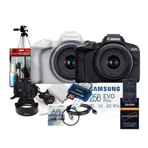 BS 캐논 EOS R50 18-45mm 렌즈 256G 캐논가방 멀티리더기외 풀패키지 정품+정품등록행사