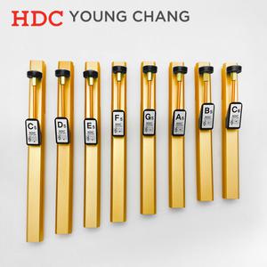 영창 톤차임 YCTC-8 교육용 악기 고급케이스 포함 8음 골드
