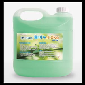 물비누 후레쉬라이프 HR 100 핸드크리너 1박스 4.2kg 4개입