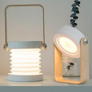 [MENOUHU7_4A]LED 원목 조명 스탠드 무드등 인테리어 수