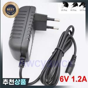 미니 휴대용 바느질 간단한 재봉틀 스위칭 전원 공급 장치 AC 100V-240V 어댑터 DC 6V 1.2A 1200mA EU 미국