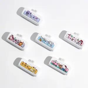 산리오캐릭터즈 빗살 도킹형 보조배터리 5000mAh 8핀,C타입