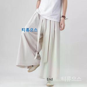 티류으스  하카마 기모노 하오리 유카타 일본 코스프레 의상 잠옷 일본식 한텐 루즈핏