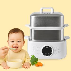 대용량 전기찜기 스팀쿠커 대용량 3단 이유식/계란/고구마/호빵/만두 찜기