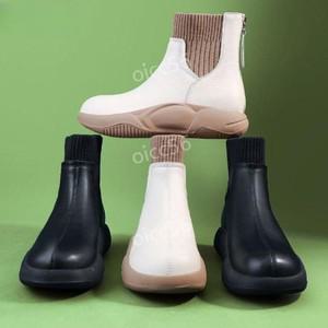 여성 소가죽 키높이 지퍼 앵클부츠 미드탑운동화