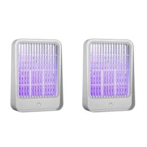 1+1 모스킬 2in1 LED 스마트 무선 탁상 모기 퇴치기 충전식 화이트
