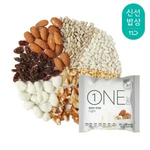 [산과들에] 하루견과 원데이라이트 100봉 낱봉 + 환타지믹스너트 380g / 견과 견과류
