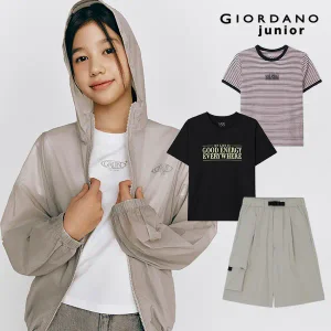 [지오다노주니어] 여름 상품 혜택 ! 반팔티/반바지/레인코트 ~80%OFF