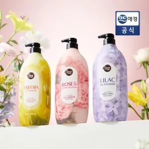 샤워메이트 블루밍 퍼퓸 플라워 약산성 바디워시 3개 골라담기 