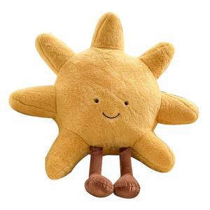 바람 베개 거실 장식 해 달 창 다다미 쿠션 인형