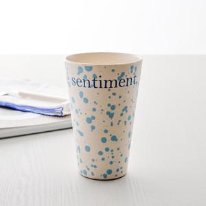 모던하우스 데일리브런치 뱀부파이버 텀블러, 크로우, 400ml