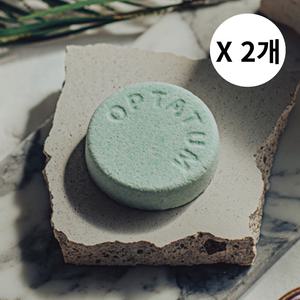 옵타움 아로마테라피 샤워스티머 릴렉싱 45g X 2개