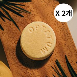 옵타움 아로마 테라피 샤워스티머 웨이크업 45g X2