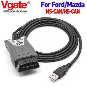 차량용공구 Vlinker FS ELM327 USB OBD2 자동차 진단 도구 FORScan 스캐너 MS/HS CAN OBDLink EX For Maza