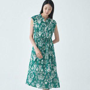 [지센]에스닉패턴 민소매 원피스 LCOPO623_GE