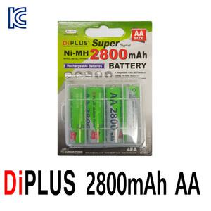 AA 2800mAh 니켈수소 충전지 장난감 마우스 리모컨 벽시계 디카 손전등 고용량 KC인증 건전지 배터리
