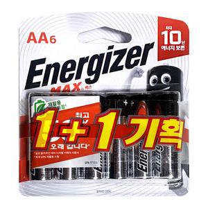 Energizer 에너자이저 맥스 AA건전지 6+6입