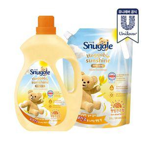 [무료배송] 스너글 초고농축 섬유유연제 햇빛건조 4L + 2.6L (향 선택)