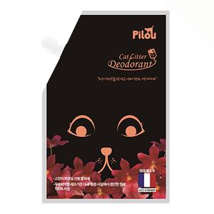 고양이 화장실 탈취제 모래 냄새 제거 허니써클향 300g x2