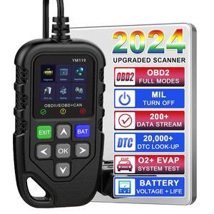 튜닝용품 게이지 전체 OBDII/EOBD CAN 모드 YM119 핸드헬드 OBD2 리더 도구 자동차용