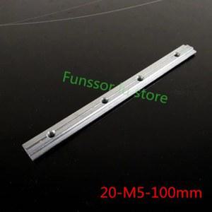 10 알루미늄 프로파일 연결 액세서리 커넥터 링크 M5 나사 100MM