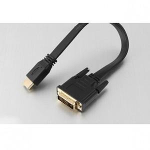 HDMI 젠더 M to DVI 30cm Flat형 Dual