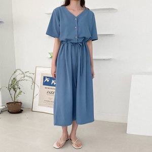 반팔 모드단추원피스 임산부하객룩 오피스룩 데일리 여름 임부복