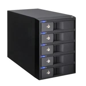 PRORAID C5-US32C USB3.2 C타입 + eSATA RAID 케이스 우체국