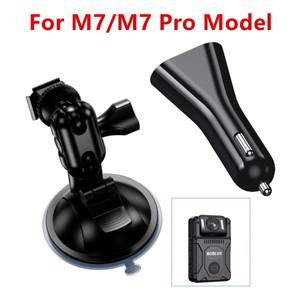 BOBLOV 자동차 강력흡입 컵 M7/M7 프로 바디 카메라 마운트 및 충전기 전용