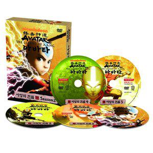 [스크린에듀케이션][DVD] 아바타 - 아앙의 전설 2집 (5 DISC)