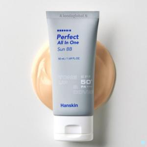 한스킨 퍼펙트 남자 남성 올인원 선 비비 크림 50ml